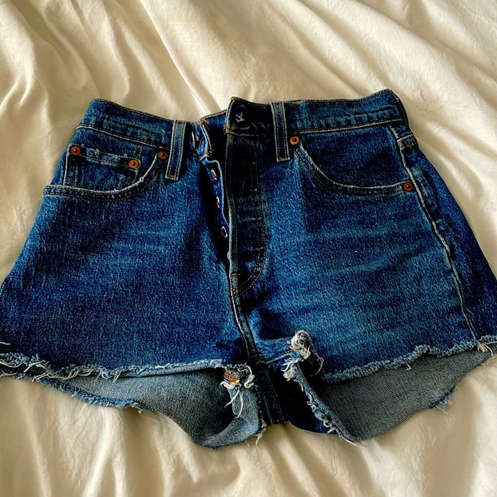 Levi’s 501 Jean Short, Medium Blue